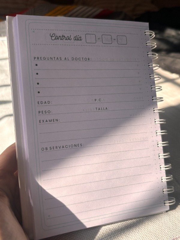 Producto - Cuaderno pediátrico - 8