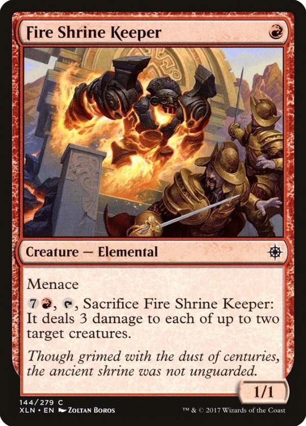 Producto - Fire Shrine Keeper  Ixalan