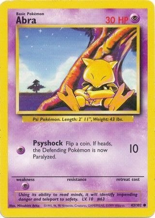 Producto - Abra (43/102) [Base Set Unlimited]