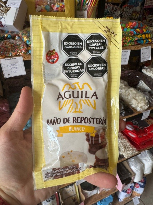 Producto - Baño aguila sachet blanco sin tacc x150 gr