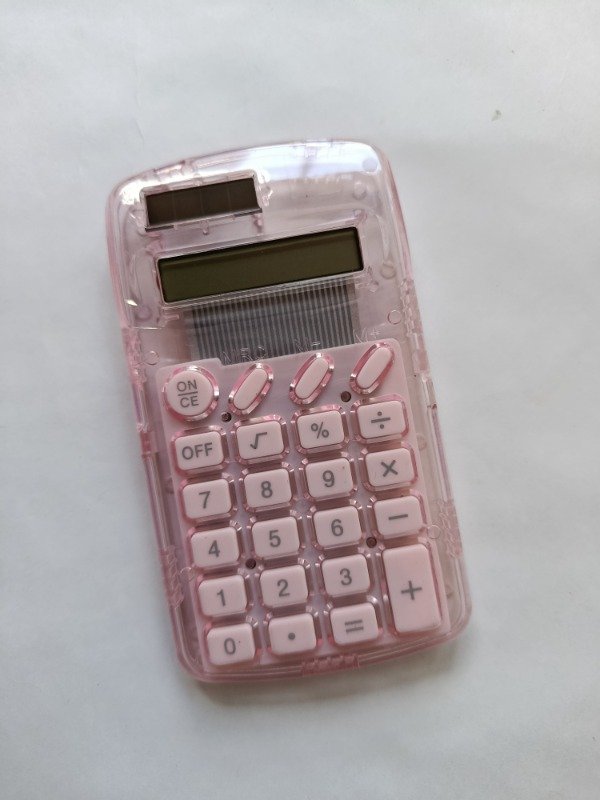 Producto - Calculadora rosa