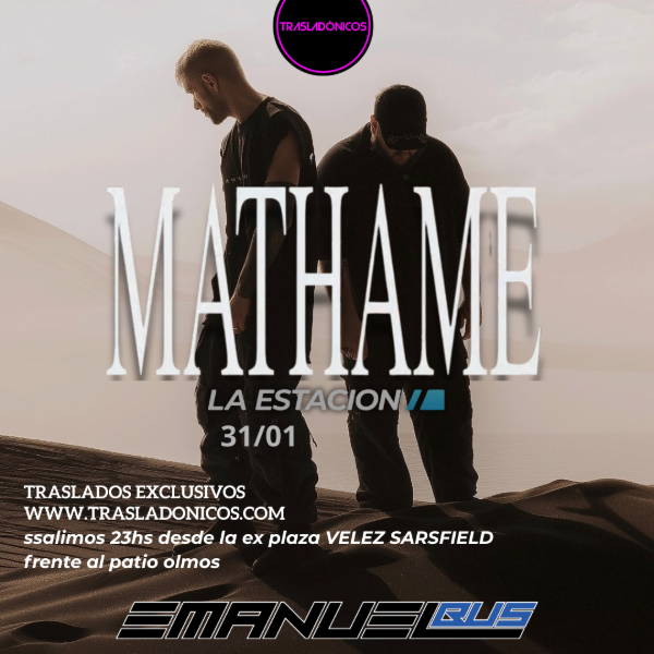 Producto - MATHAME LA ESTACION 31/01/2026