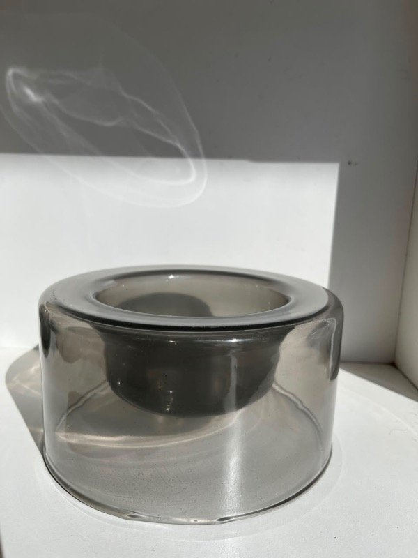 Producto - PORTA VELA LUMEN FUMÉ