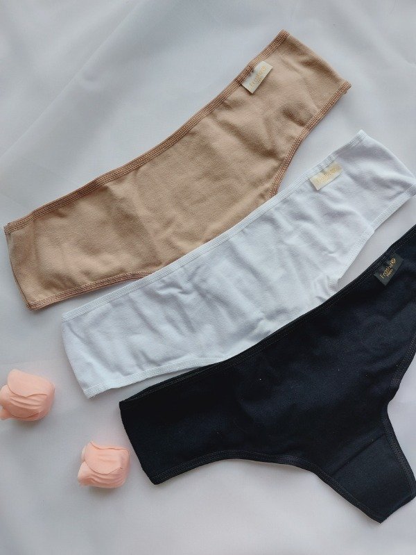 Producto - Culotte algodón por talle x3