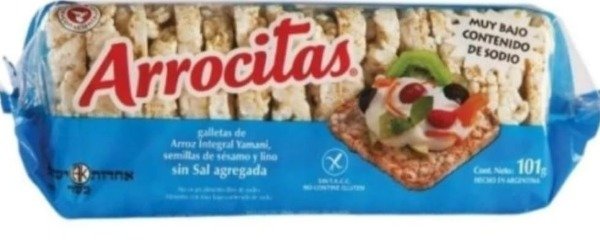 Producto - GALLETITAS DE ARROZ SIN SAL ARROCITAS