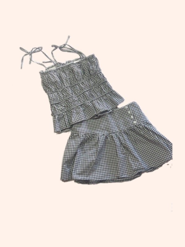 Producto - Set de top y pollera Hikaru