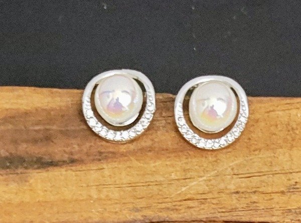 Producto - Aros Redondos Perla y Cubik