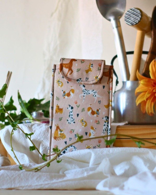 Producto - Porta piedra de afilar cuchillos perritos