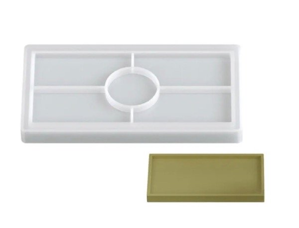 Producto - MOLDE SILICONA BANDEJA RECTANGULAR MEDIANA (BM4422)