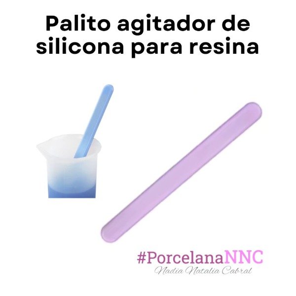Producto - Palito Agitador de silicona  para Resina
