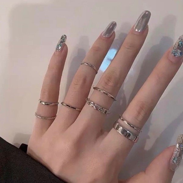 Producto - 7 Pares de Anillos Regulables