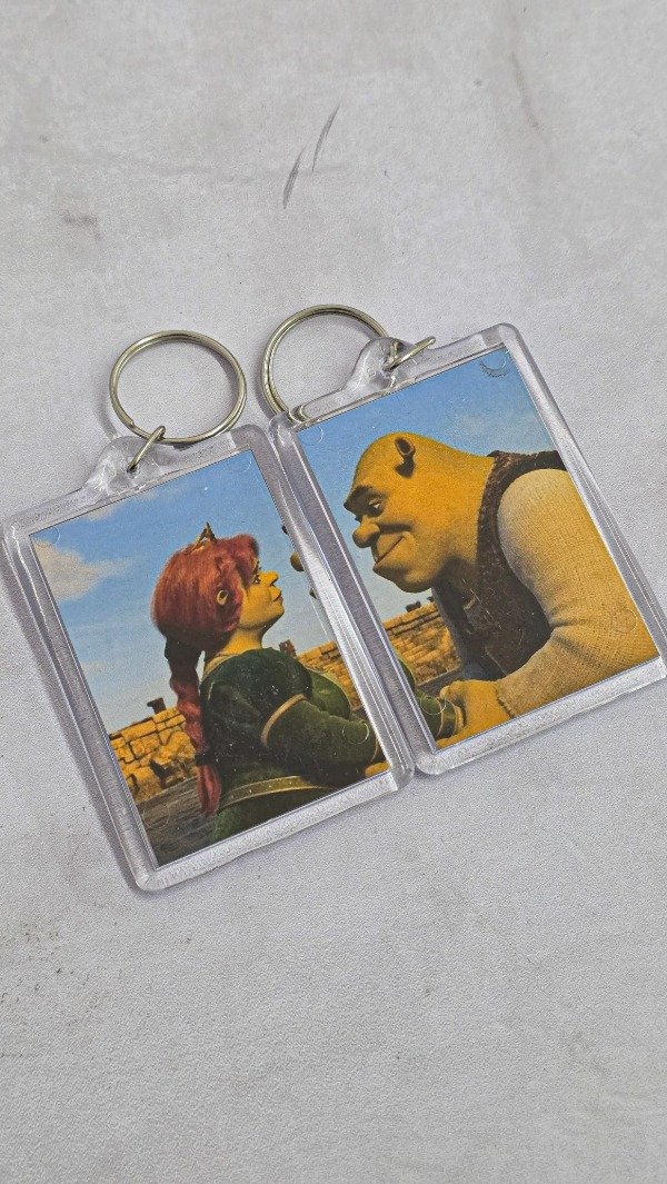 Producto - Llaveros compartidos Shrek y Fiona