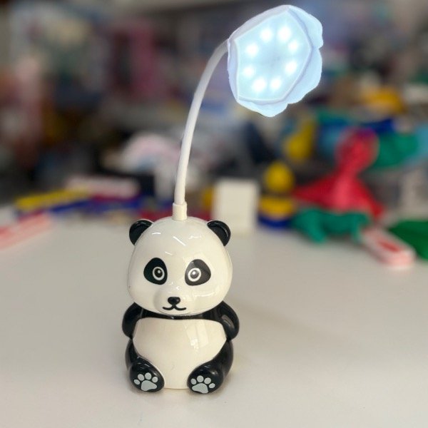 Producto - Lámpara Velador Osito Panda con Sacapuntas 7923 - 1