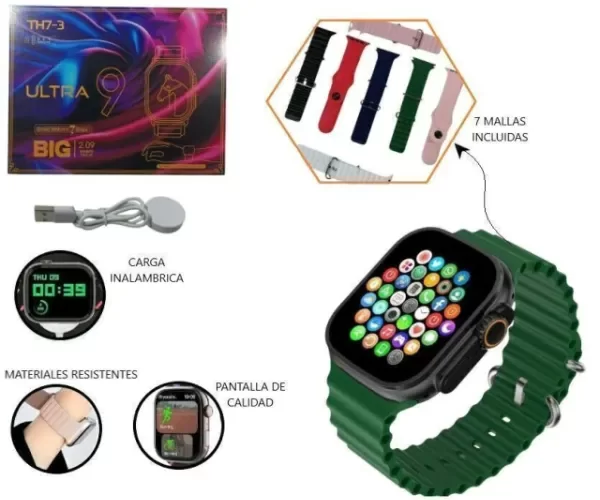 Producto - Smartwatch TH7-3 ultra 9