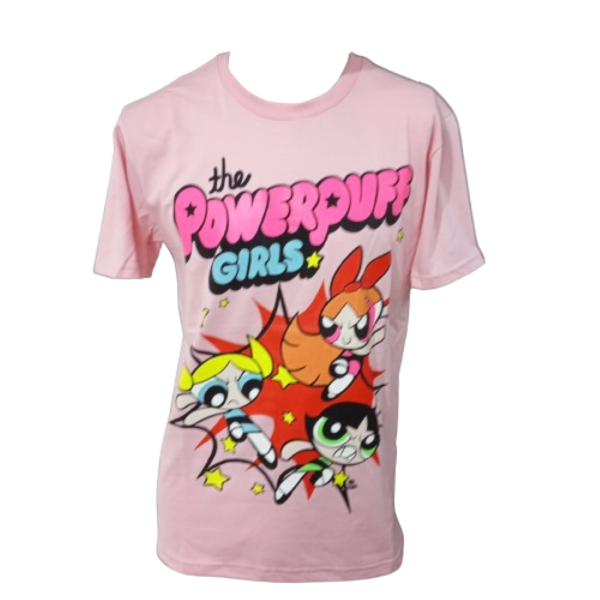 Producto - Remera Chicas Superpoderosas Powerpuff Girls rOSA (CHICASREAD1)