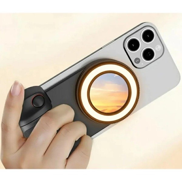 Producto - SOPORTE MAGNETICO PARA CCAMARA DE CELULAR SELFIE CON LUZ LED