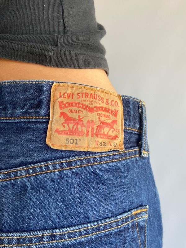 Jean Levis 501 Azul - untitled vintage