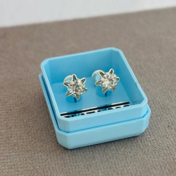 Producto - Abridores estrella con piedra blanca (cod. 905)