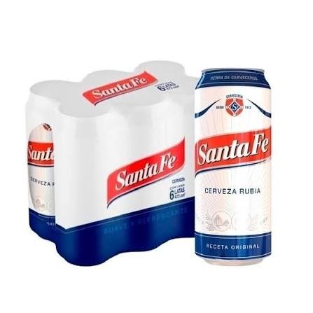 Producto - CERVEZA SANTA FE PACK X 6LATAS DE 500CC