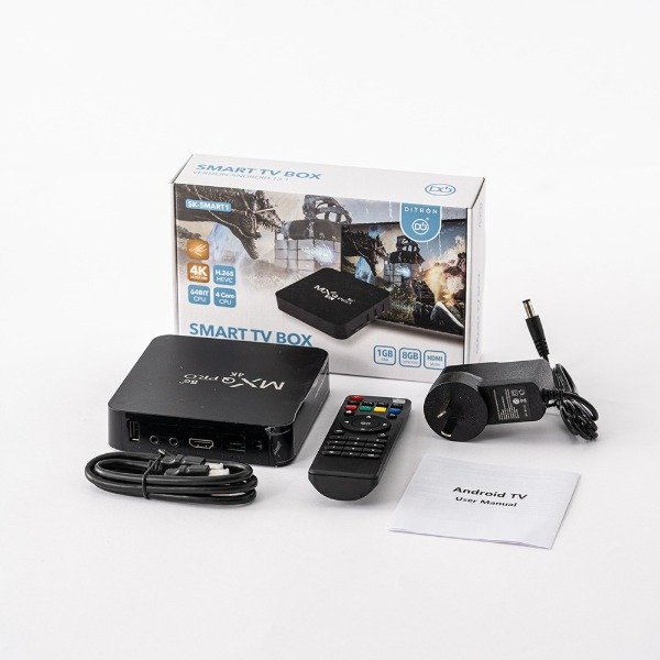 Producto - Smart TV Box Android 13.1 1GB+8GB CPU 64Bit DITRON SK-SMART1