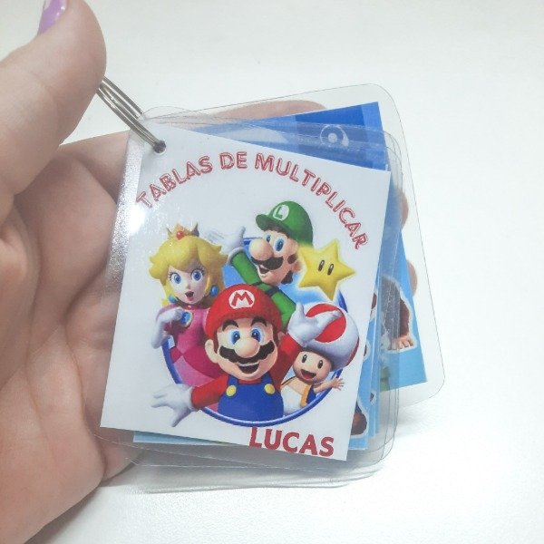 Producto - Tablas de multiplicar Mario Bross