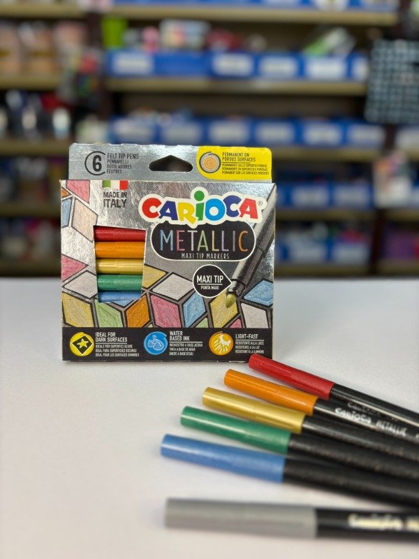 Producto - Marcadores Metalicos x10 - "Carioca"