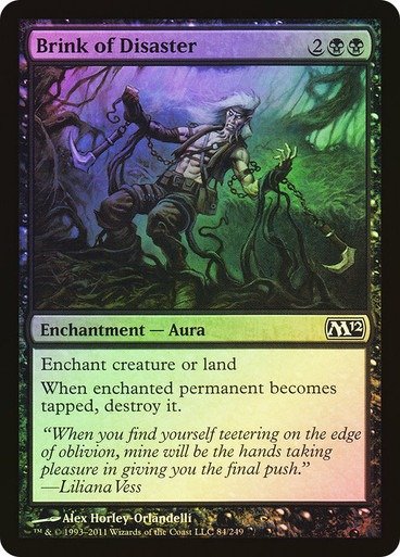 Producto - Brink of Disaster Foil  Magic 2012