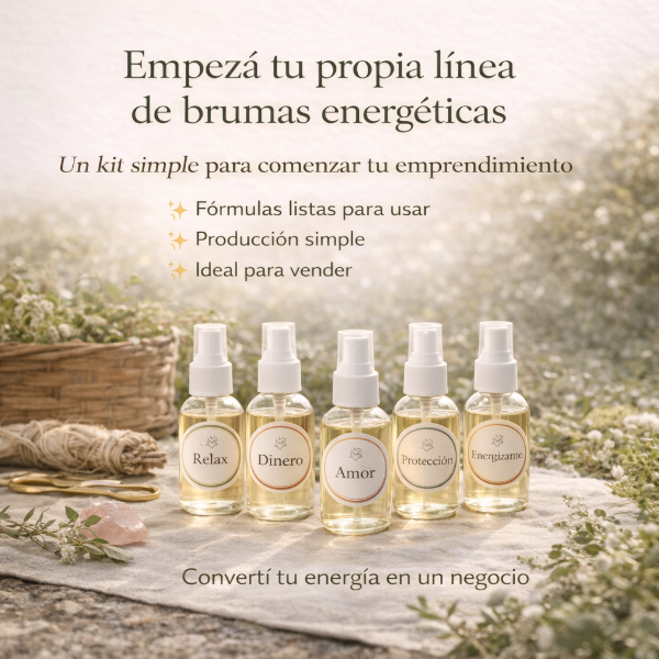Producto - Combo x5 Brumas Vibracionales 1 Litro - 4