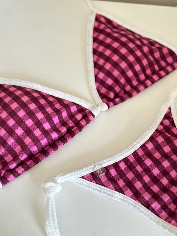 Producto - Bikini Sere Cuadrille rosa - precio especial y regalito - - 2