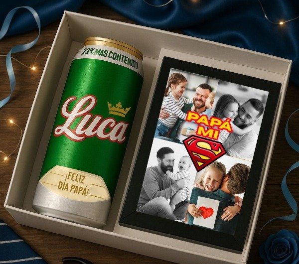Producto - Caja día del padre personalizada 2