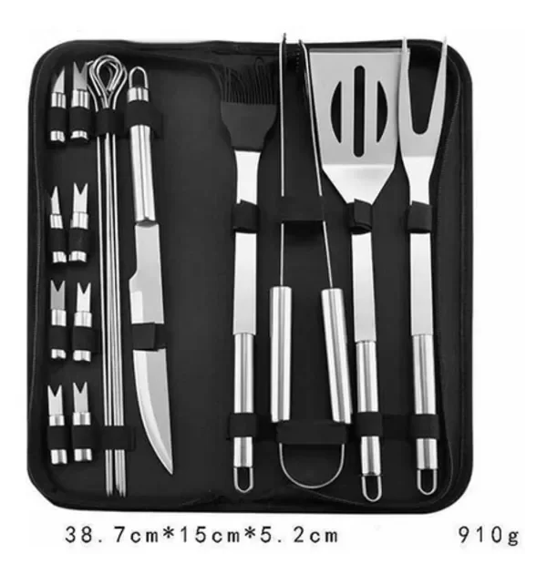 Producto - Parrilletero asador kit por 18 pcs