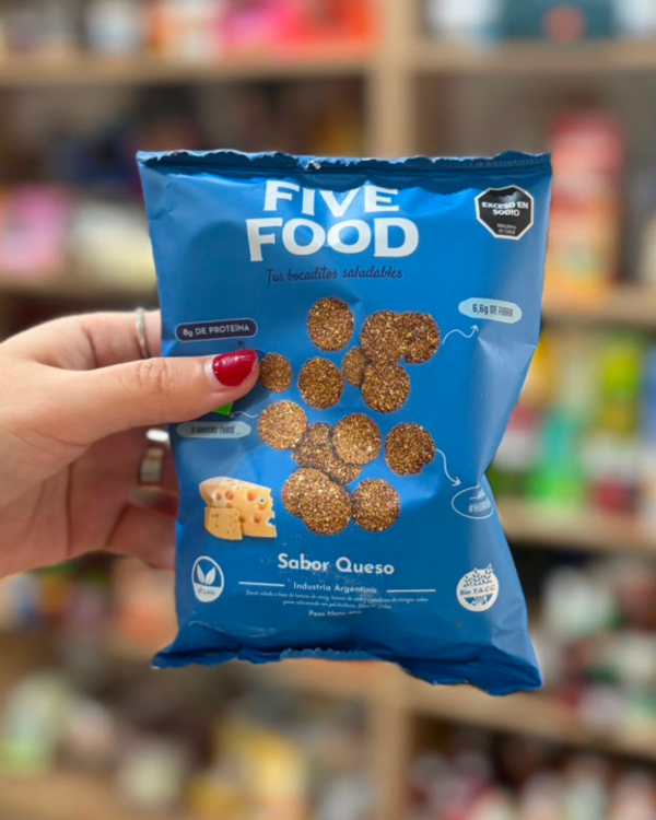 Producto - Galletitas sin gluten y proteicas "Five Food" - 0