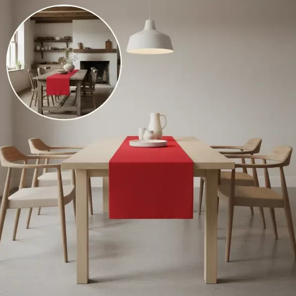 Producto - Camino Mesa Rectangular 200x35 Tela Antimancha - Vachicho - 5