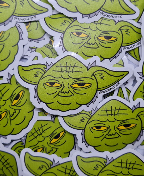 Producto - Sticker Yoda FanArt - 3