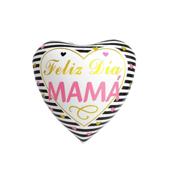Producto - Globos Feliz Dia Mamá de 10" - 4