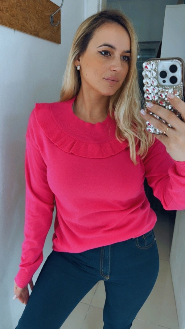 Producto - Sweater Camisero volado