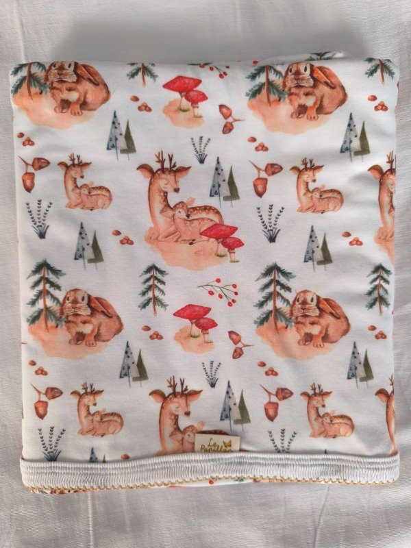 Producto - Manta doble Bambi rojo