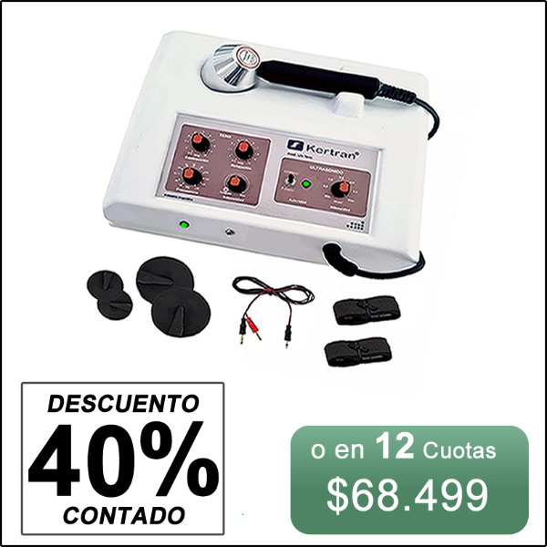Producto - ULTRASONIDO DUAL 1 MHZ con TENS KERTRAN