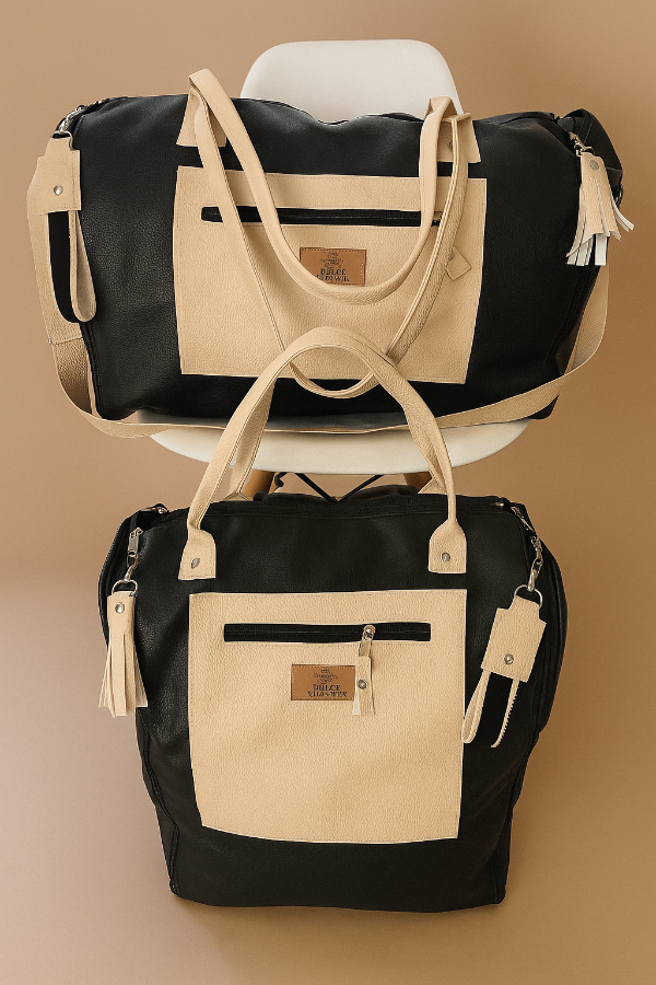 Producto - Dúo bolso mochi viral ecocuero