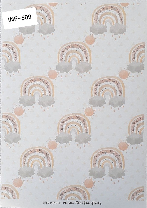 Producto - Lamina para decoupage INF-509