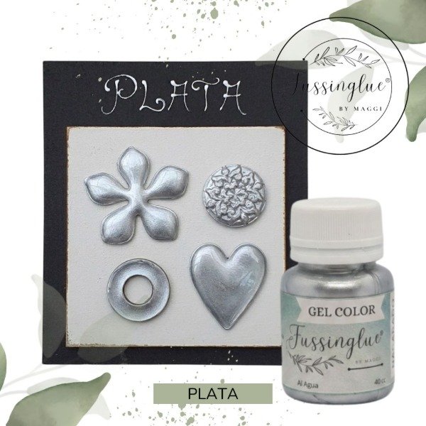 Producto - GEL COLOR PLATA