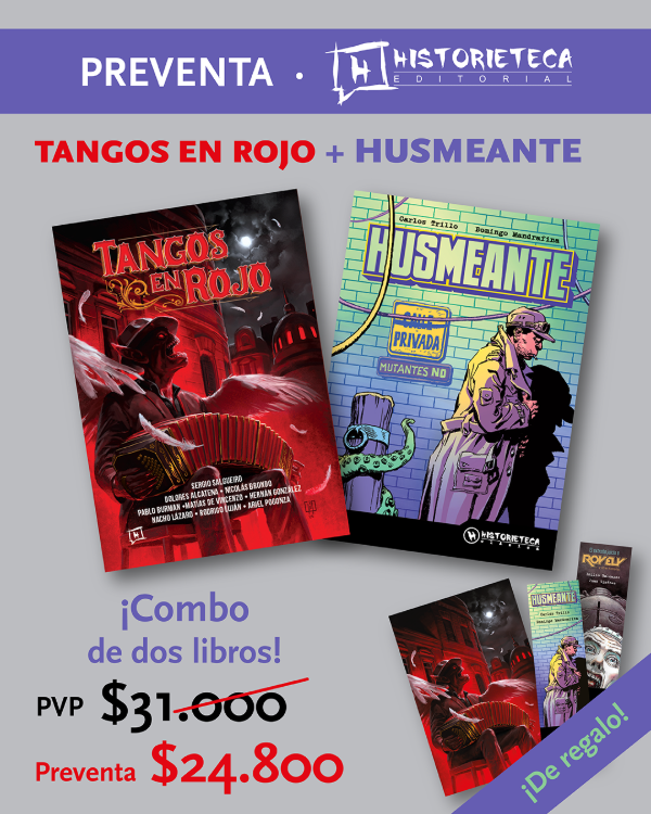 Producto - (Preventa) Tangos en rojo + Husmeante