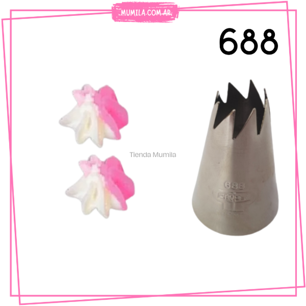 Producto - Pico Grande 688 Rizado Recto PARPEN