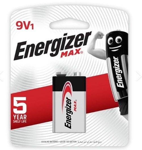 Producto - Pilas Batería Energizer 9v