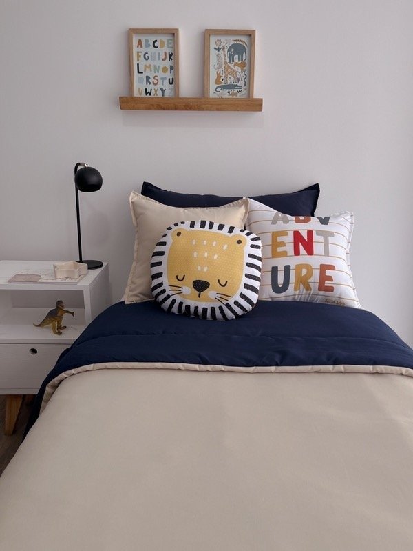 Producto - Cover Lisos reversibles tonos varios Microfibra Peach