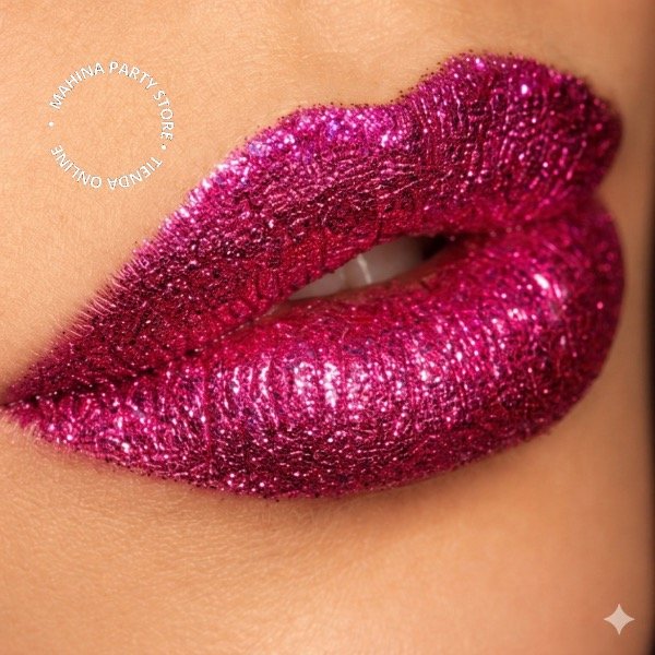 Producto - Labial Fucsia glitter