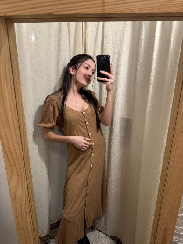 Producto - Vestido Lino heidi Beig