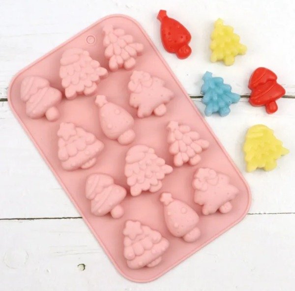 Producto - Molde Arbolitos Navidad x 12