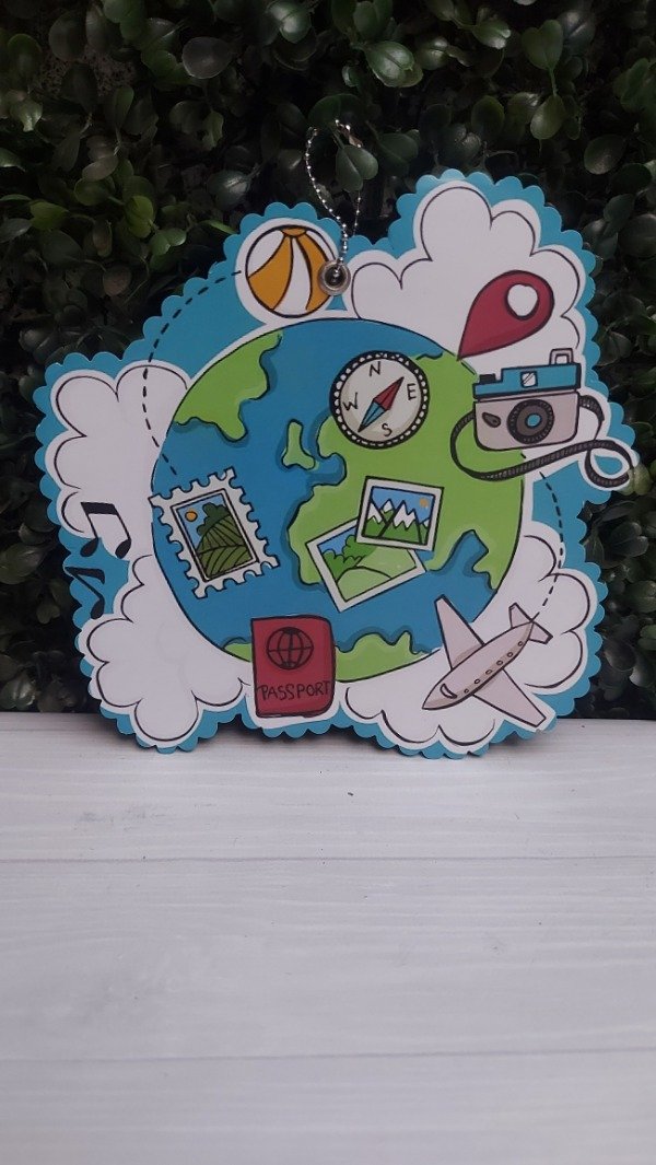 Producto - Sobre con forma "VIAJES"