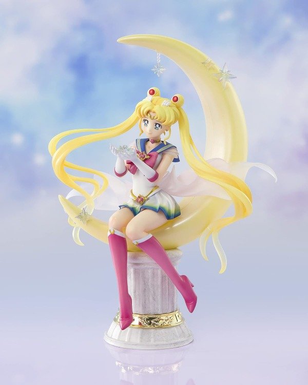 Producto - Figura Super Sailor Moon Figuarts Zero chouette Bright Moon and Silver Crystal - 4